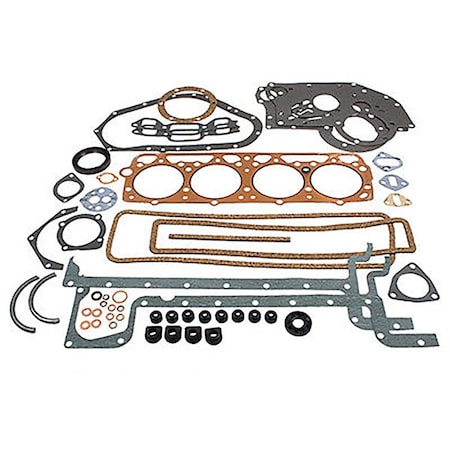 Aftermarket DDN6008AA New Complete Gasket Kit Fits Ford New Holland No holes in cover ENH10-0050
